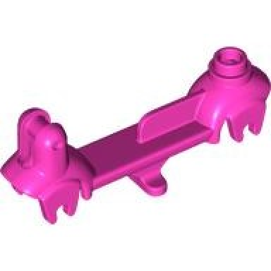 dark pink kick scooter body