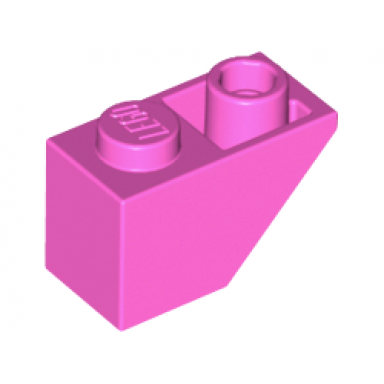 dark pink slope inverted 45 2 x 1
