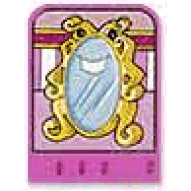 story builder pink palace card with mirror pattern