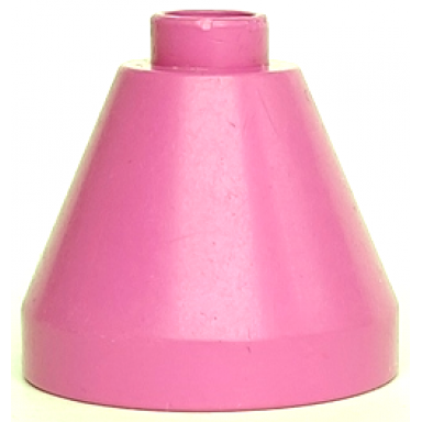 dark pink duplo cone 2 x 2 x 1 2 3
