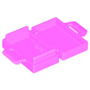 dark pink minifigure utensil briefcase suitcase