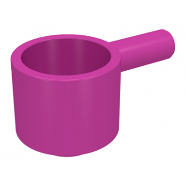 dark pink minifigure utensil saucepan