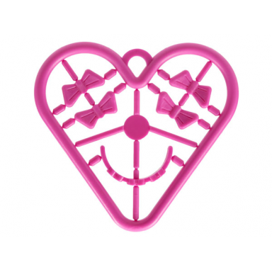 dark pink belville clothes accessories - complete sprue - small bows and hairband