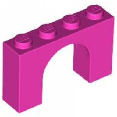 dark pink arch 1 x 4 x 2