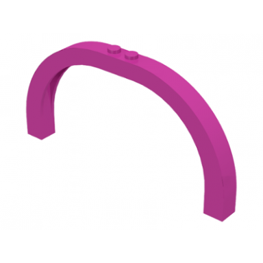 dark pink arch 1 x 12 x 5 curved top