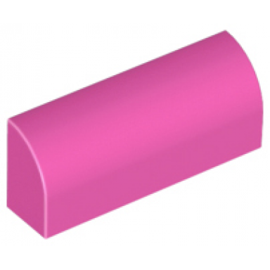 dark pink slope curved 1 x 4 x 1 1 3