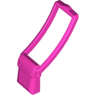 dark pink minifigure utensil bag messenger pouch