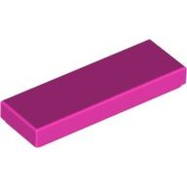 dark pink tile 1 x 3