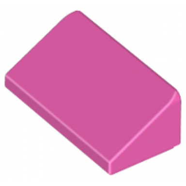 dark pink slope 30 1 x 2 x 2 3