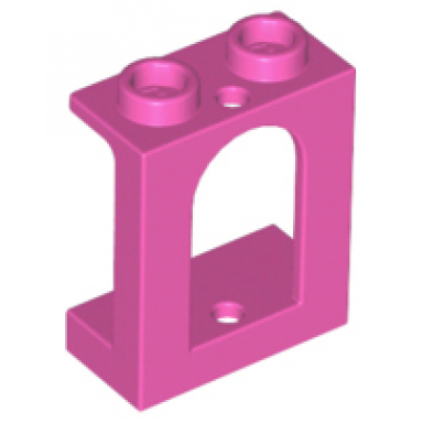 dark pink window 1 x 2 x 2 castle