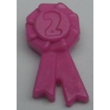 friends accessories award ribbon with number 2