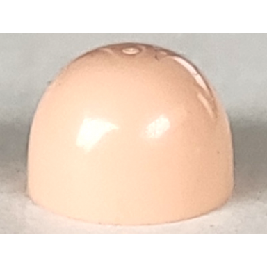 light nougat minifigure headgear bald head high