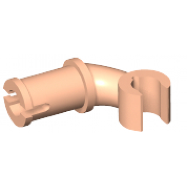 light nougat arm and hand short with pin - vertical grip