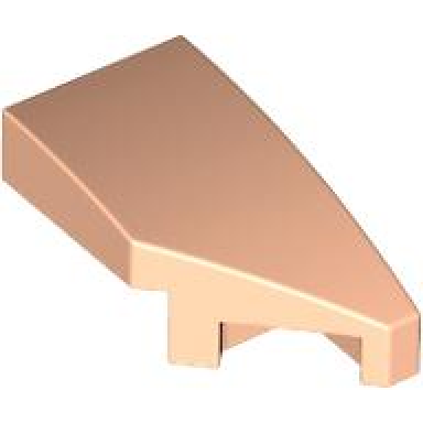 light nougat wedge 2 x 1 x 2 3 right