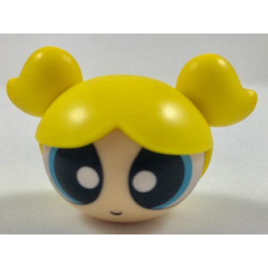 light nougat minifigure head modified bubbles pattern