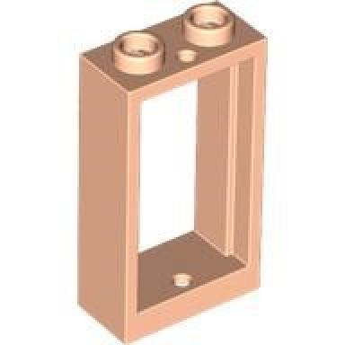 light nougat window 1 x 2 x 3 flat front