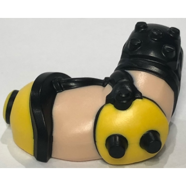 light nougat arm giant right with yellow shoulder and elbow pads and black wrist guard pattern