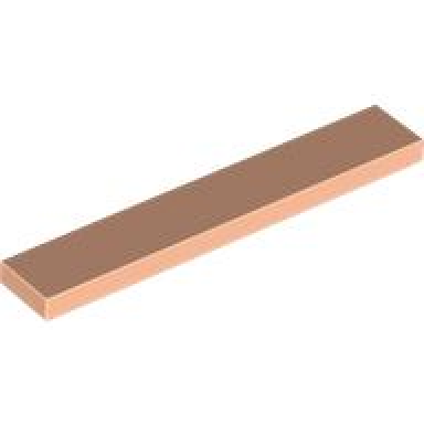 light nougat tile 1 x 6