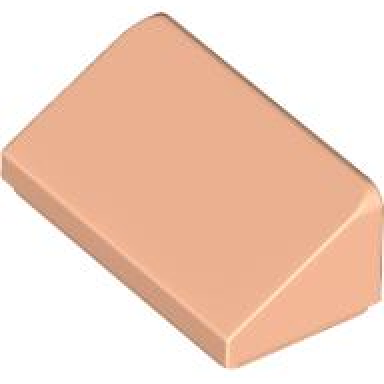 light nougat slope 30 1 x 2 x 2 3