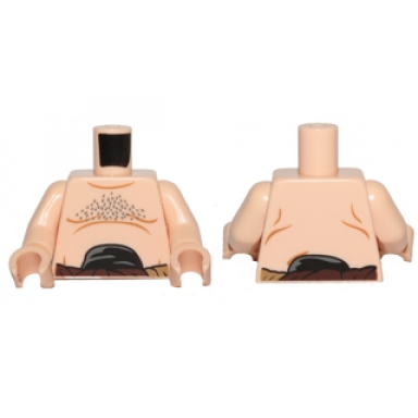 light nougat torso sw bare chest with hair pattern sw malakili light nougat arms light nougat hands