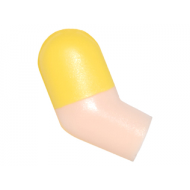 light nougat arm right with molded yellow short sleeve pattern