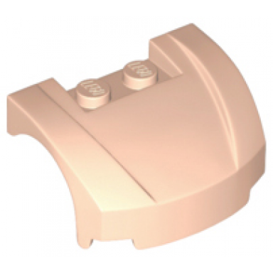 light nougat vehicle mudguard 3 x 4 x 1 2 3 curved front