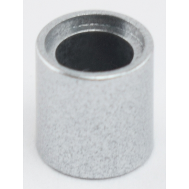 metallic silver technic liftarm thick 1 x 1 spacer