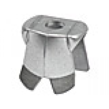metallic silver minifigure armor breastplate with leg protection