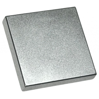 metallic silver tile 2 x 2
