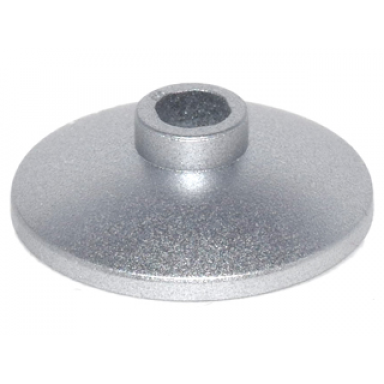 metallic silver dish 2 x 2 inverted radar