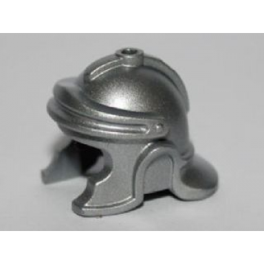 metallic silver minifigure headgear helmet roman soldier