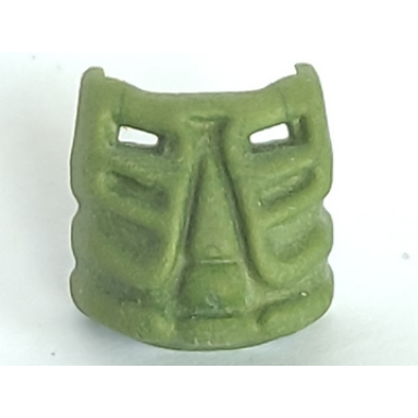 metallic green bionicle krana mask ja