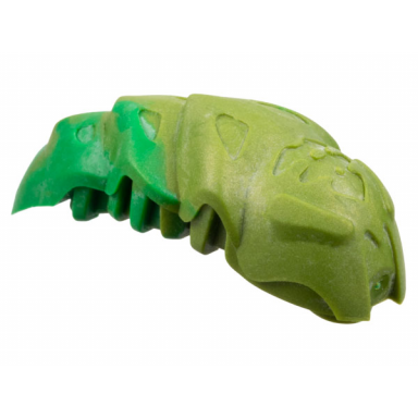 metallic green bionicle rahkshi kraata stage 1 with marbled pattern list head color describe the rest