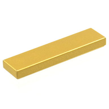 metallic gold tile 1 x 4
