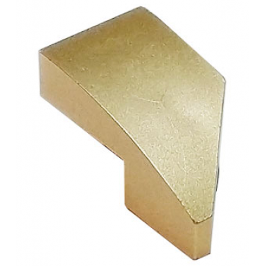 metallic gold wedge 2 x 1 x 2 3 left