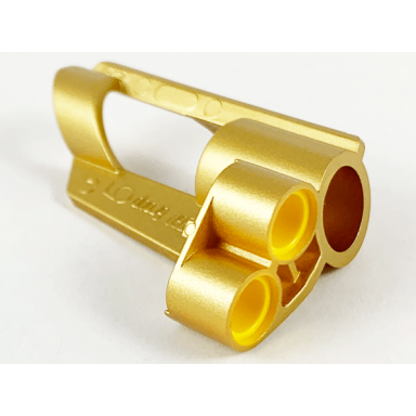metallic gold technic panel fairing 5 small short large hole side a