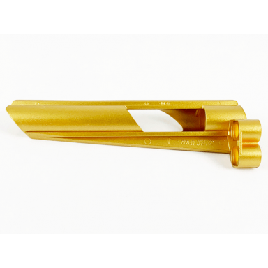 metallic gold technic panel fairing 7 small long large hole side a