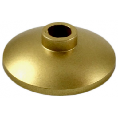 metallic gold dish 2 x 2 inverted radar