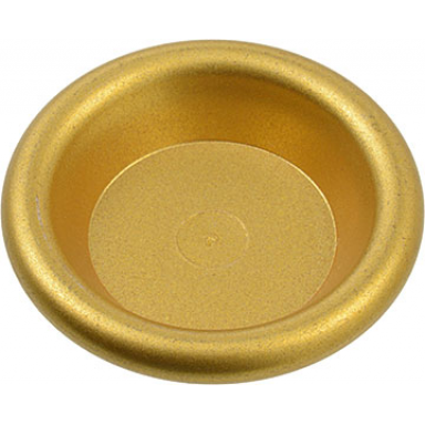 metallic gold minifigure utensil dish 3 x 3