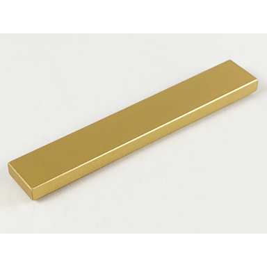metallic gold tile 1 x 6