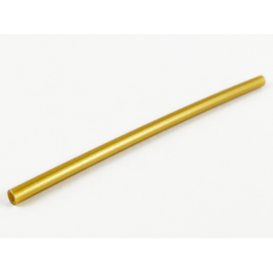 metallic gold hose rigid 3mm d 10l 8.0cm