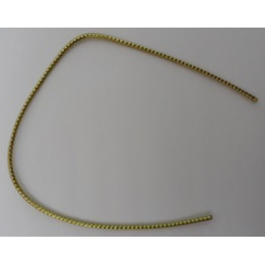 metallic gold string cord medium thickness 21.6cm 27l