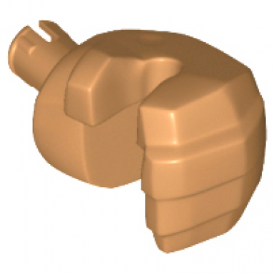 medium nougat hand giant left