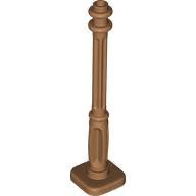 medium nougat support 2 x 2 x 7 lamp post 4 base flutes