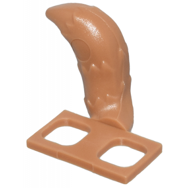 medium nougat minifigure costume tail fluffy