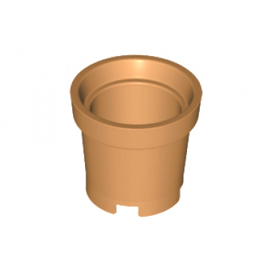 medium nougat container bucket 2 x 2 x 2 without handle holes