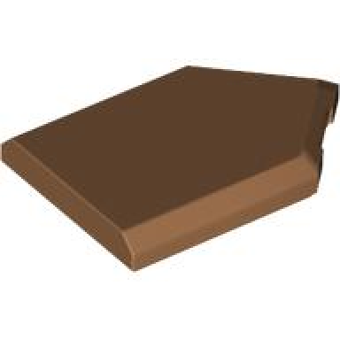 medium nougat tile modified 2 x 3 pentagonal