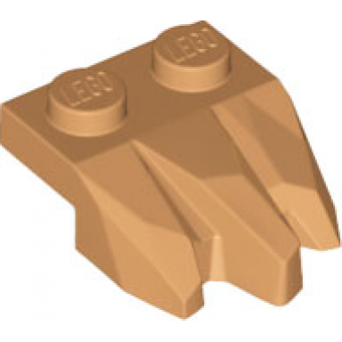 medium nougat plate modified 1 x 2 with 3 claws rock fingers
