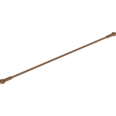 medium nougat hose flexible 22l with 2 connector ends zipline