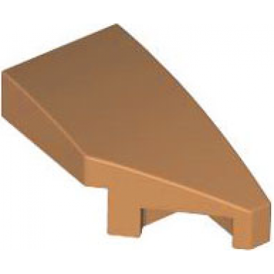 medium nougat wedge 2 x 1 x 2 3 right
